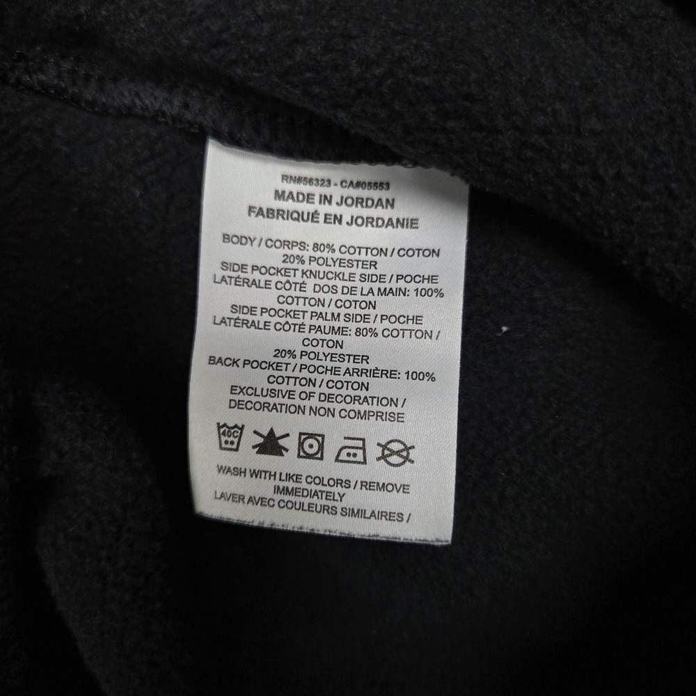 Nike‎ Sportswear Club Fleece Jogger Mens Medium Black Pants CJ1616-010 - Picture 10 of 11